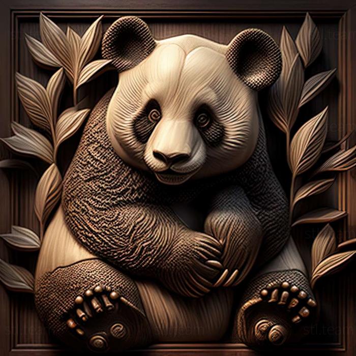 3D model Big panda (STL)